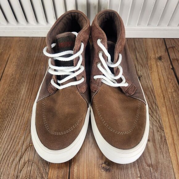 Sperry Top-Sider Crest Knoll STS96047 Women 7.5M Brown Suede Cabincore Mid Shoes - Picture 8 of 10